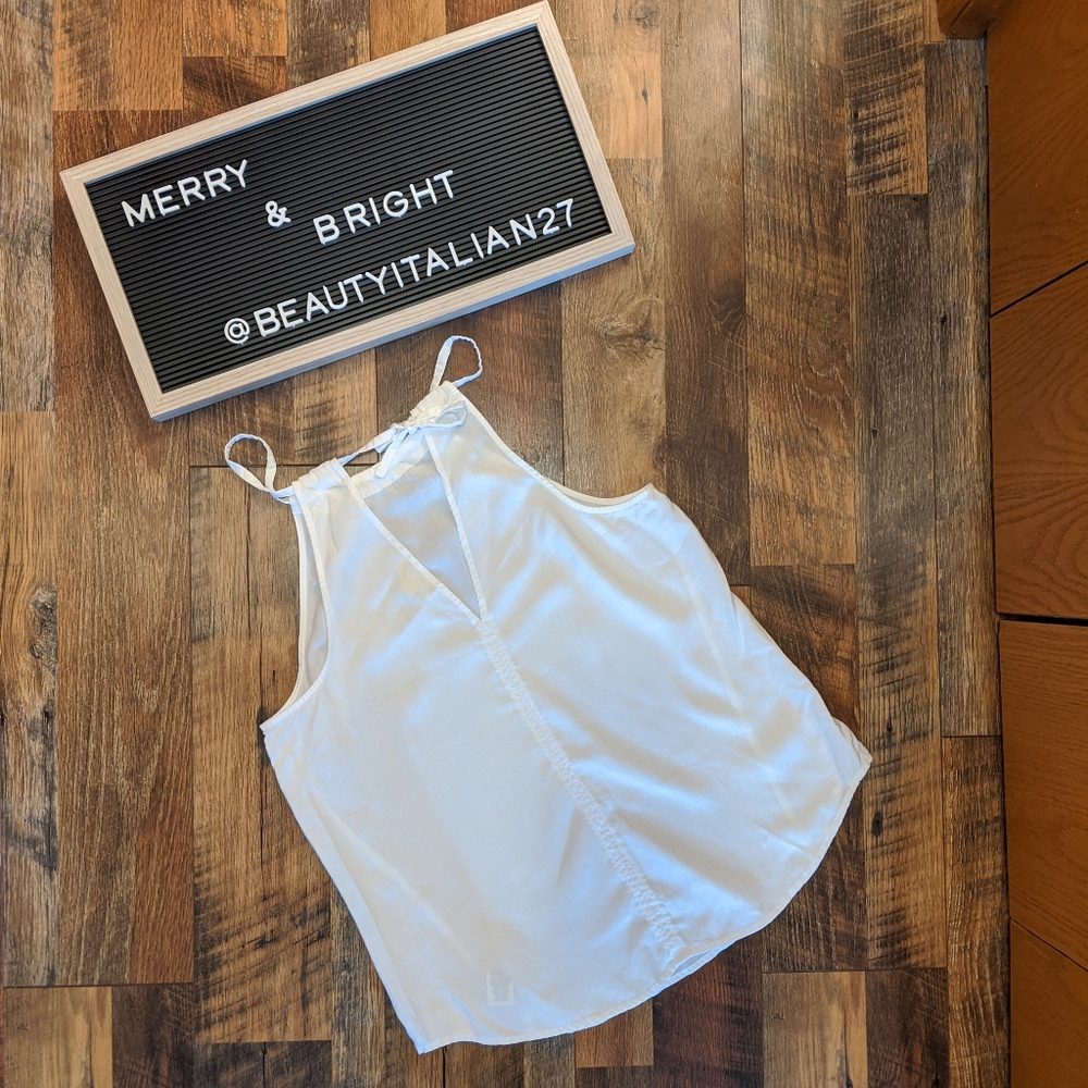 ANTHROPOLOGIE'S CLOTH & STONE KALLA HALTER TOP - Picture 5 of 8